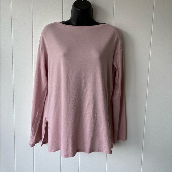 Lululemon Relaxed-Fit Boatneck Long-Sleeve Shirt Rose Blush - Picture 8 of 8